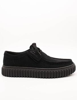 Clarks Rockie Lo GTX 203186077 - Zapatos de Cordones de Cuero para Hombre,  Color Negro, Talla 45