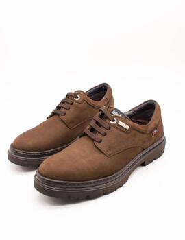 Zapato Callaghan 46400 N.Val Hidro Marrón de Hombre