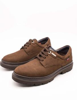 Zapato Callaghan 46400 N.Val Hidro Marrón de Hombre