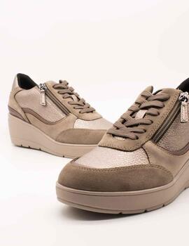 Deportivo Geox D46RAA 02N22 C6029 Ilde Taupe de Mujer