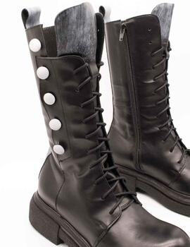 Bota Papucei Cellia Black de Mujer