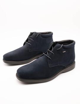 Botín Geox U54N1D 00022 C4002 Brayden Navy de Hombre