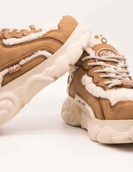 Deportiva Buffalo Chai Warm Beige de Mujer