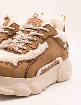 Deportiva Buffalo Chai Warm Beige de Mujer