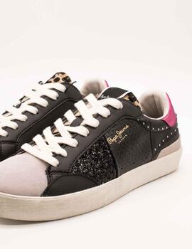 Deportivo Pepe Jeans PLS31574-999 Black de Mujer