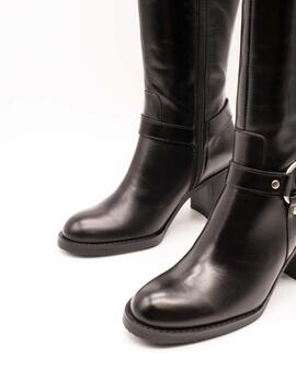 Bota Wonders I-9203 Oregon Negro de Mujer