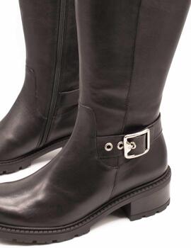 Bota Wonders D-1407 Bulut Negro de Mujer