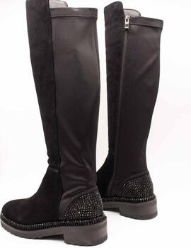 Bota Alma en Pena I240856 Crosta Black de Mujer