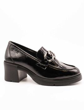 Zapato 24HRS 26281 Palak Negro de Mujer