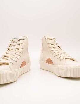 Deportivo Pepe Jeans PLS31576-803 Off White de Mujer