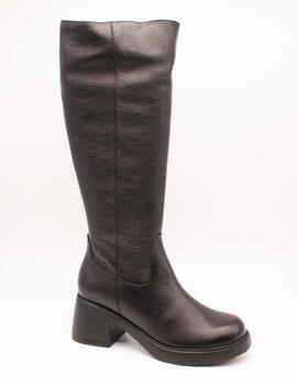 Bota Wonders E-7106 Wild Negro de Mujer