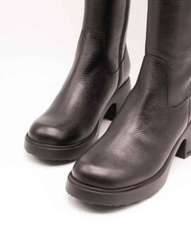 Bota Wonders E-7106 Wild Negro de Mujer