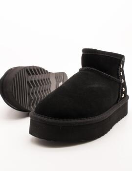 Botín Pepe Jeans PLS50531-999 Black de Mujer