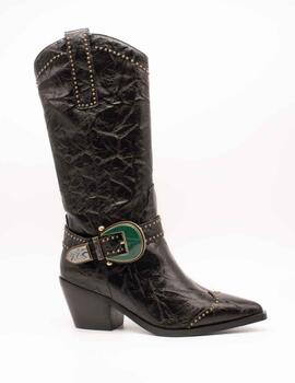 Bota Noa Harmon Owen 9771 Negro de Mujer