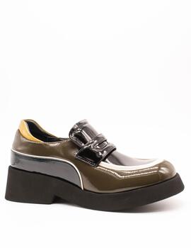 Zapato Noa Harmon Tokyo 9831 Multi khaki de Mujer