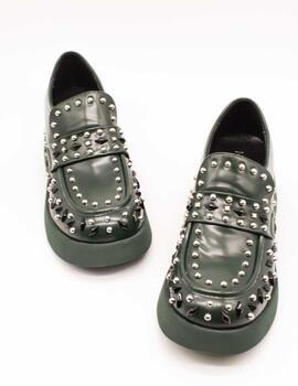 Zapato Noa Harmon Brad 9832 Verde de Mujer