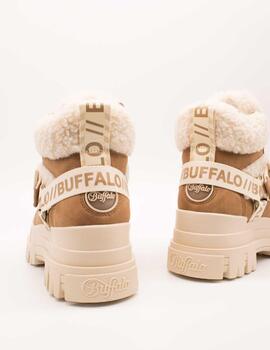 Botín Buffalo B240001622329 Aspha Beige de Mujer