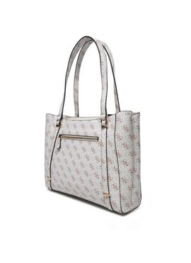 Bolso Guess HWEQG9 51023 Ecco Erica Cream