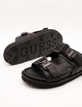 Sandalia Guess FMJBAH ELE03 Bahamas Black de Hombre