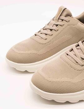 Deportivo Geox U55MPA 06KEK C5004 Spherica Beige de Hombre