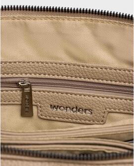 Bolso Wonders WB-52007 Combi Taupe