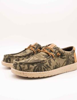 Deportivo Hey Dude HD43087-3ZX Wally Olive de Hombre