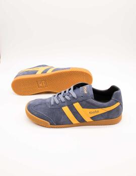 Deportivo Gola CMA192IY Harrier Suede Moonlight de Hombre