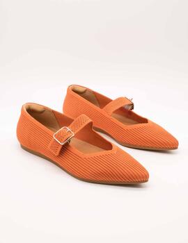 Zapato Miss Elastiic 076472-65-92 Megan Terracota de Mujer