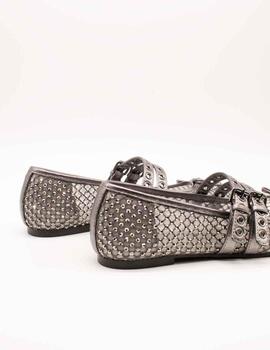 Bailarina Guess FLJKNN FAB02 Kayann Pewter de Mujer