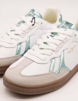 Deportivo Pepe Jeans PLS00037-800 Ball White de Mujer