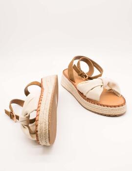 Sandalia Pepe Jeans PLS90690-803 Kate Off White de Mujer