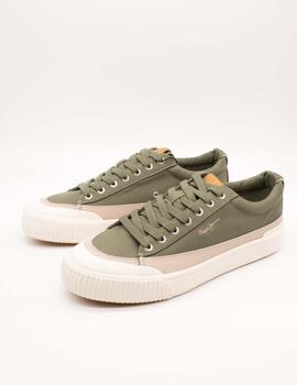 Deportivo Pepe Jeans PMS31075-716 Ben Army Green de Hombre