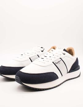 Deportivo Pepe Jeans PMS60038-800 Buster White de Hombre