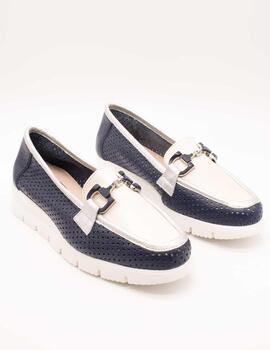 Zapato 24HRS 26429 Combi Navy de Mujer