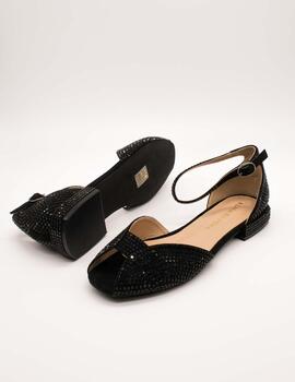 Sandalia Alma en Pena V2550401 Siena Black de Mujer