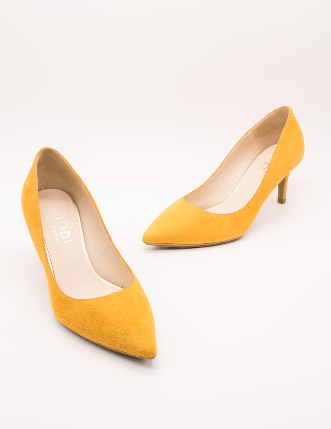 Zapato Lodi Enrica-GO ANTE MOSTAZA DE MUJER