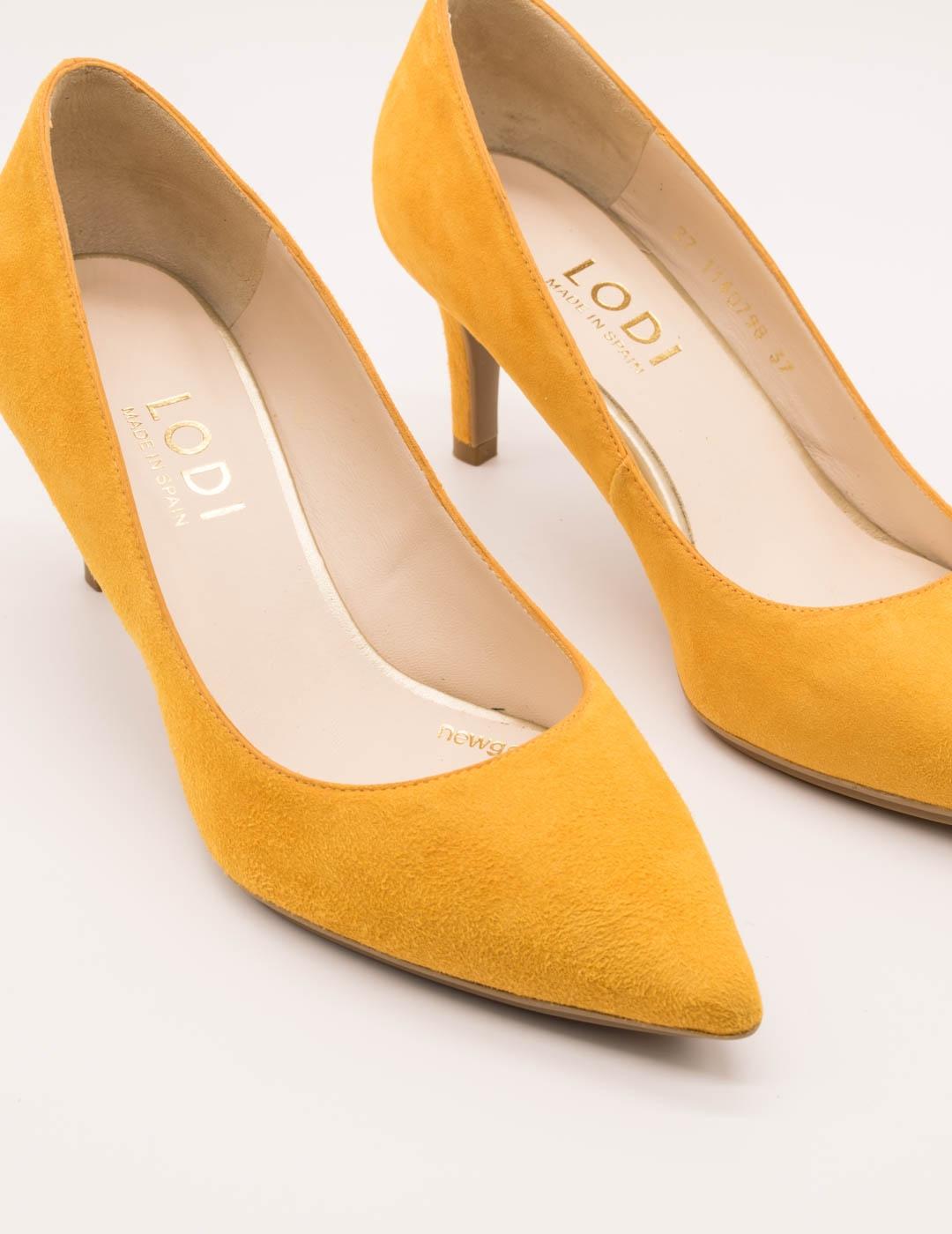 ZAPATO LODI ENRICA-GO ANTE MOSTAZA DE MUJER