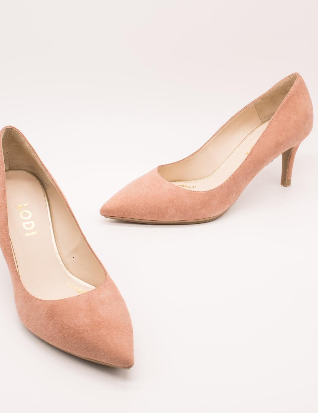 ZAPATO LODI ENRICA-GO ANTE NUDE DE MUJER