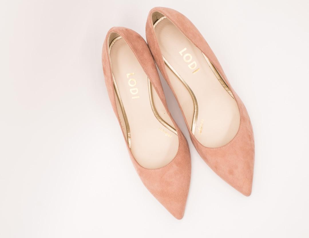 ZAPATO LODI ENRICA-GO ANTE NUDE DE MUJER