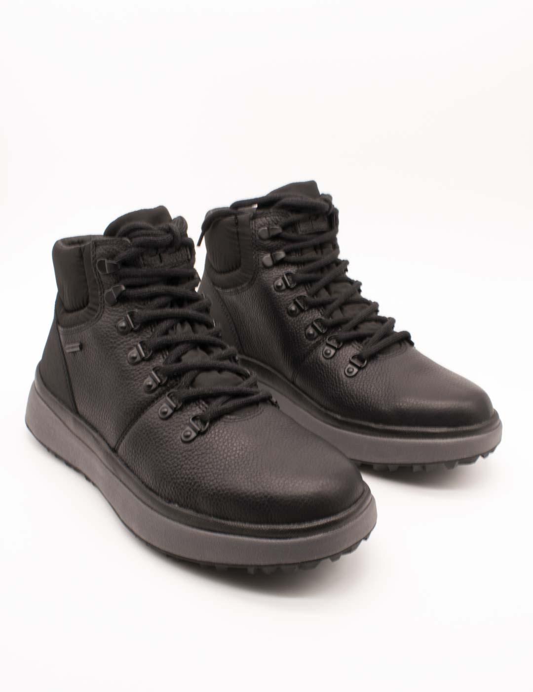 Botín Geox U36FZA 00047 C9999 Granito Black de Hombre