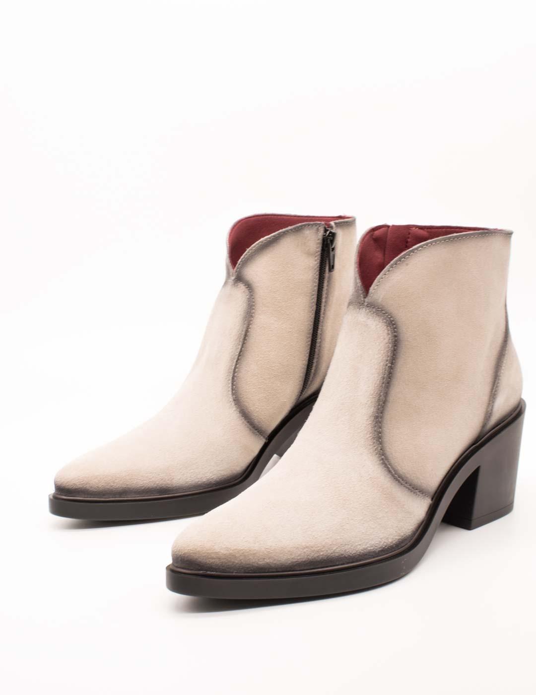 Botín Jose Saenz Roma 6510-V Hielo de Mujer