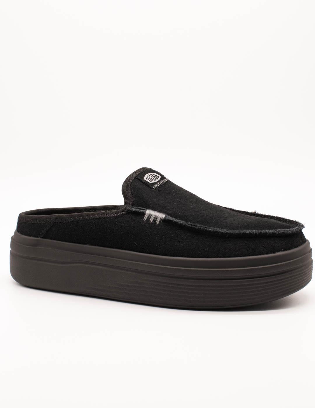 Zapato Hey Dude Austin Lift Classic Black de Mujer