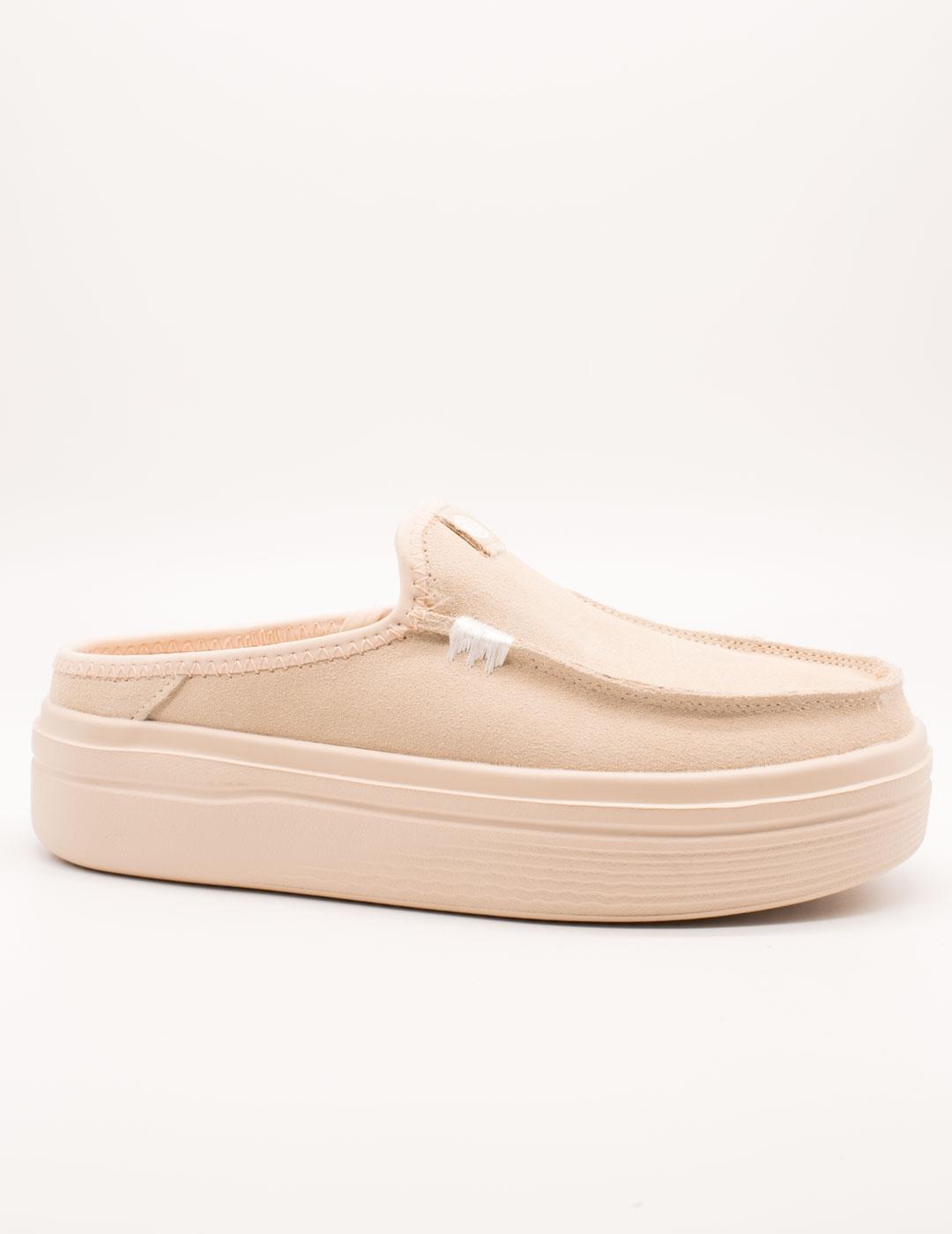 Zapato Hey Dude Austin Lift Classic Blush de Mujer