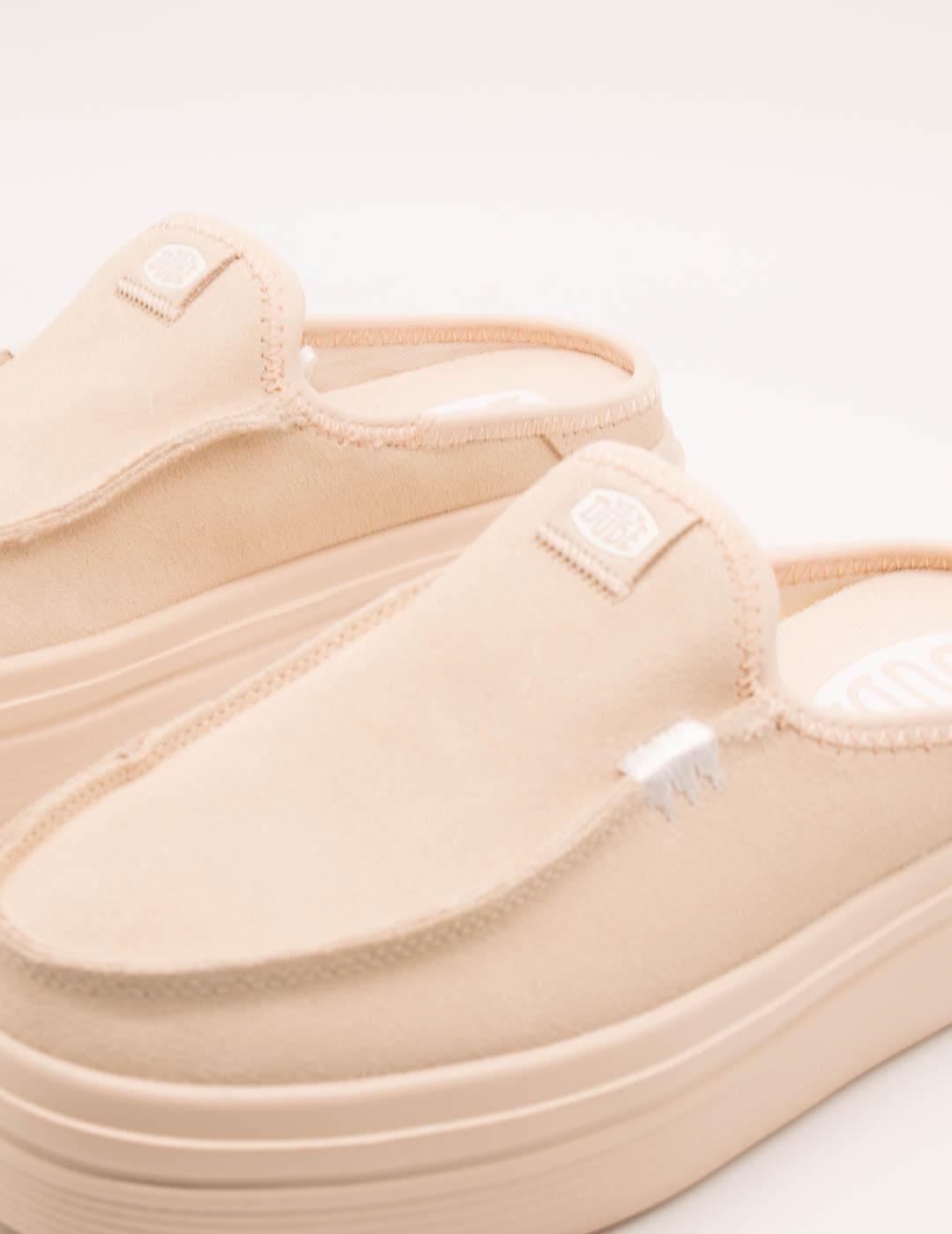 Zapato Hey Dude Austin Lift Classic Blush de Mujer