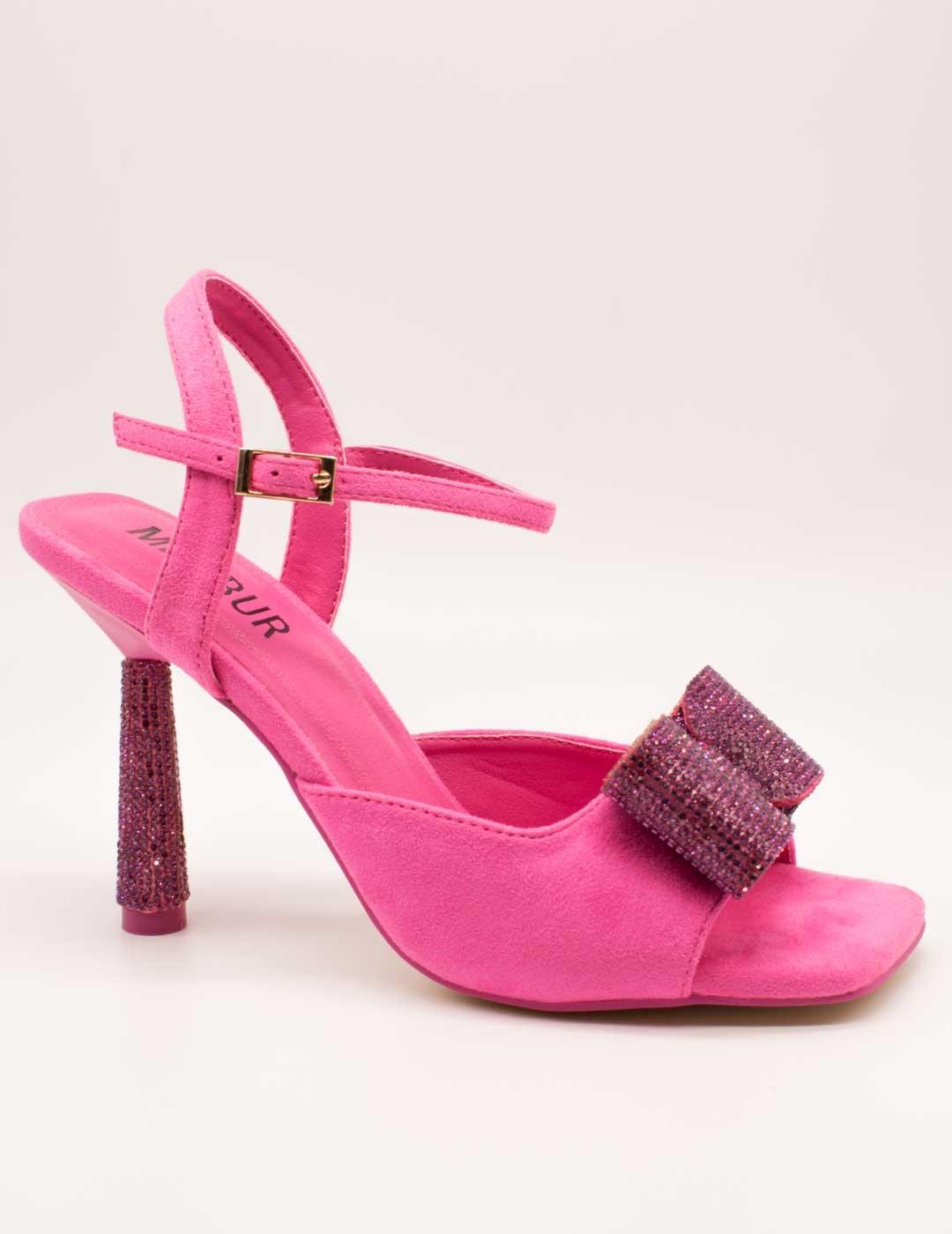 Sandalia Menbur 254420W33 Fucsia de Mujer