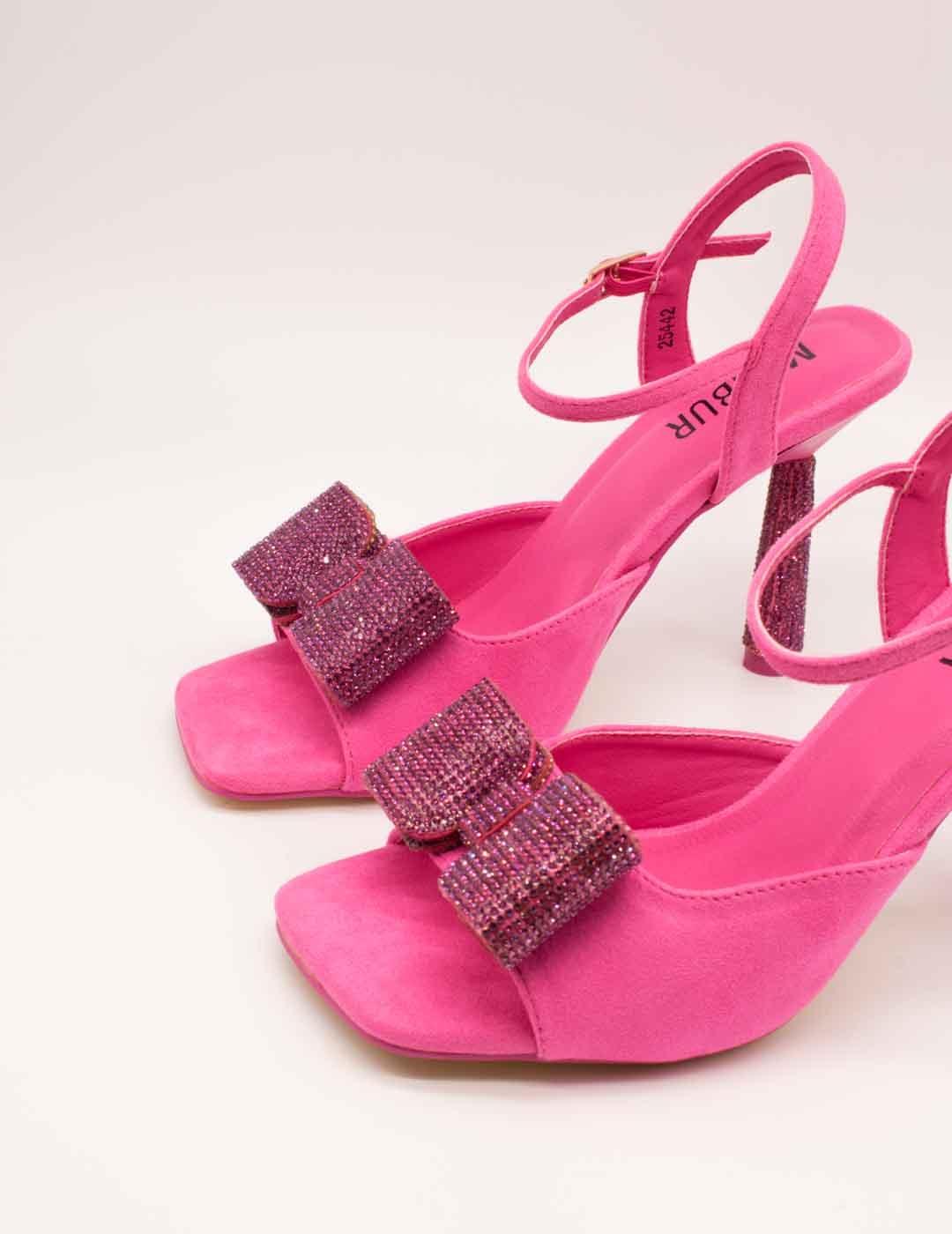 Sandalia Menbur 254420W33 Fucsia de Mujer