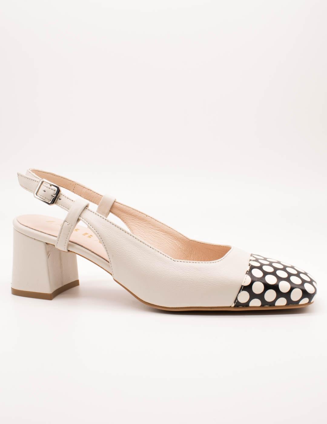 Zapato Zabba 7129 Folk Blanco de Mujer