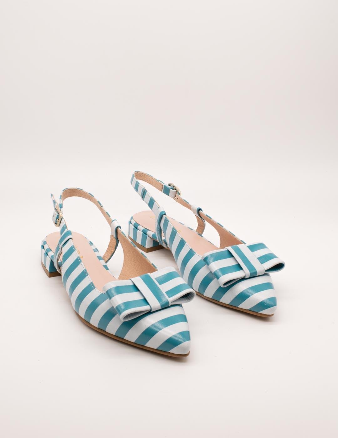 Zapato Zabba 7307 Rayas Capri de Mujer