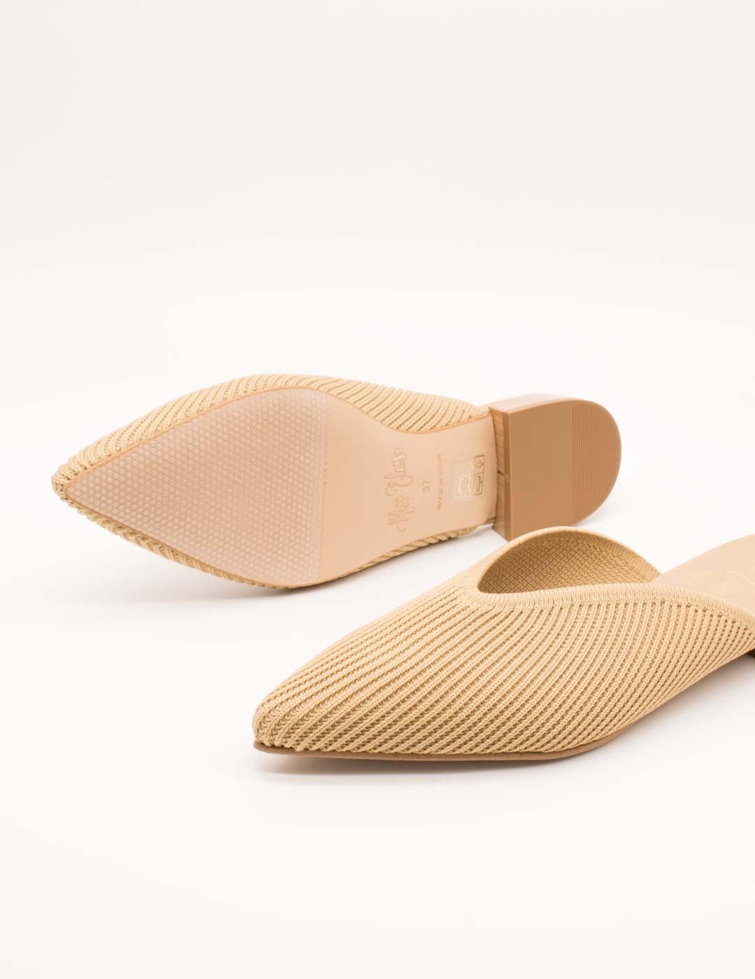 Mule Miss Elastic 070070 Recitex Camel de Mujer