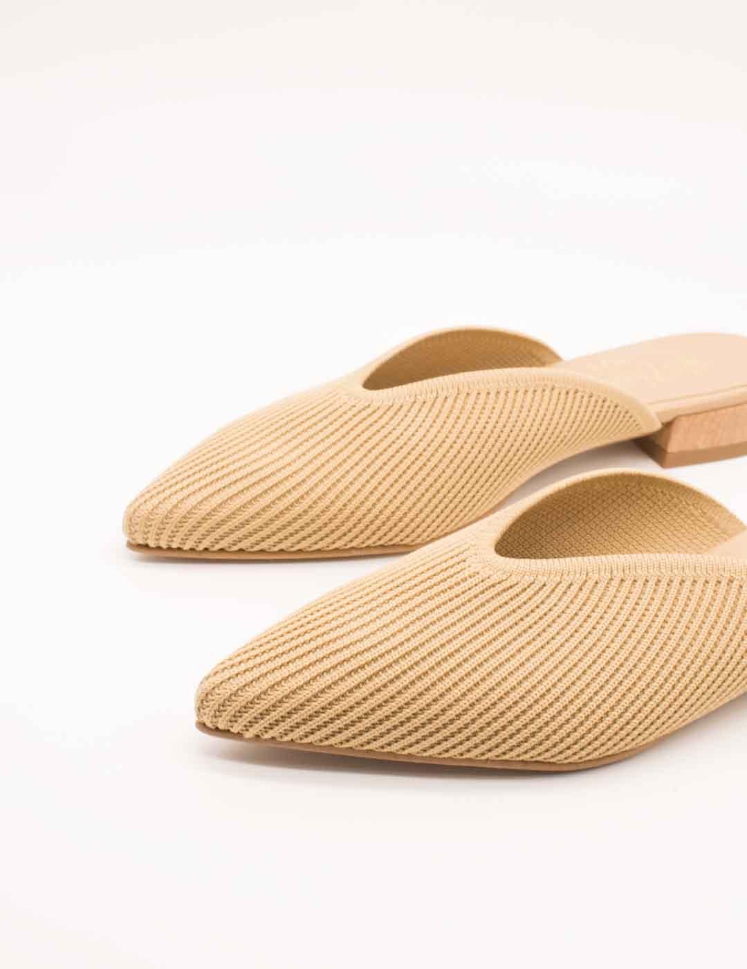 Mule Mis Elastic 070070-35-04 Recitex Camel de Mujer